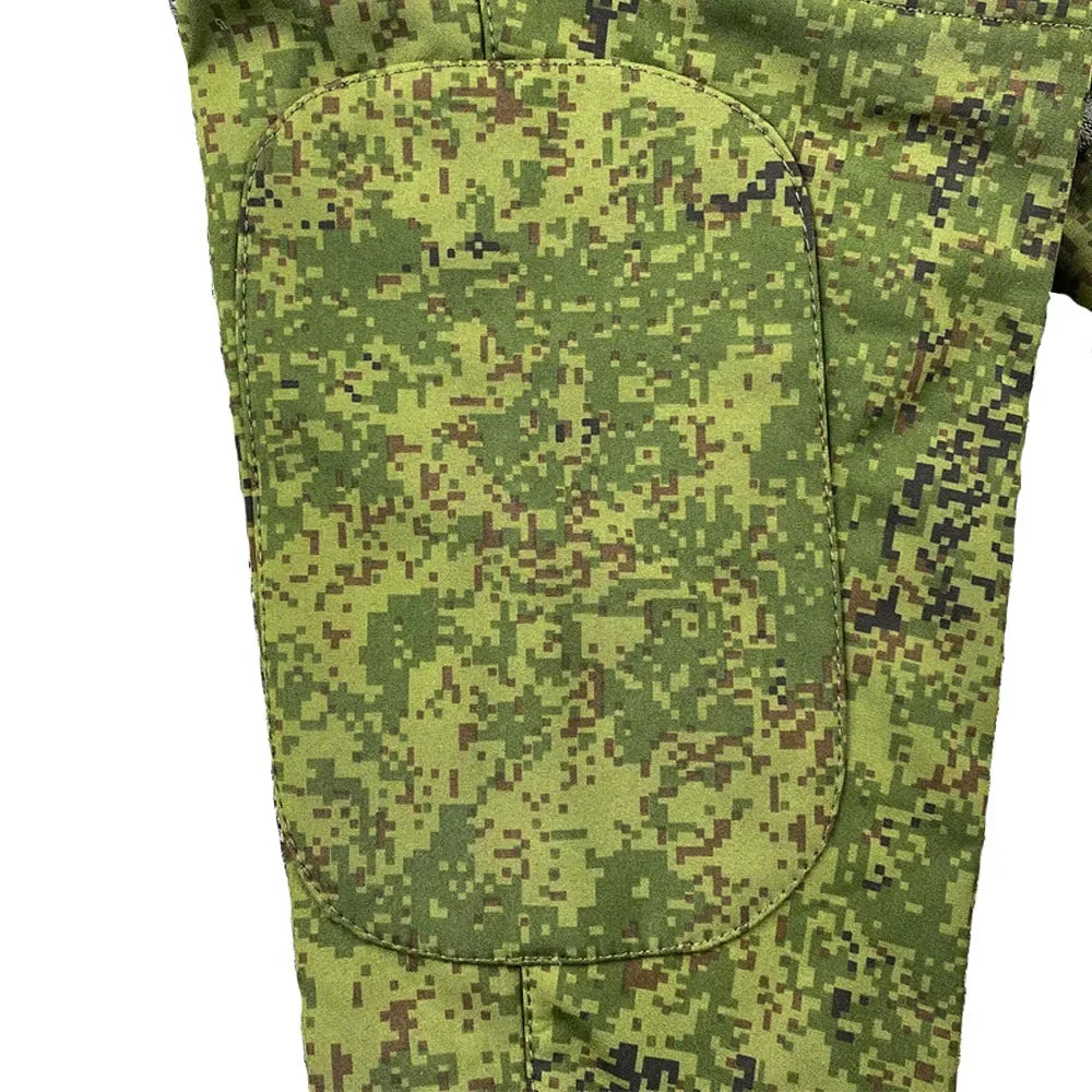 Tactcial Russia Uniform Jacket Outdoor Spring and Autumn Coat Rainproof Soft Shell Green Camouflage Assault Suit Mens Jacket