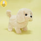 Plush Electric Puppy Simulation Pet Dog Can Walk Teddy Dog Golden Retriever Bichon Frize Dog Children Can Bark Run And Rock
