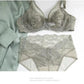 Pink Underwear for Women, Thin, Large Breasts, Small Breasts,, Anti-drooping, Ultra-thin Bra. Bra Set