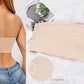 Women's Strapless No Padding Seamless Front Button Bra Comfortable Smooth Underwear