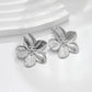 Uilz New Trendy Stainless Steel Butterfly Stud Earring Charm 18K Gold Plated High Quality Statement Waterproof Jewelry Gift