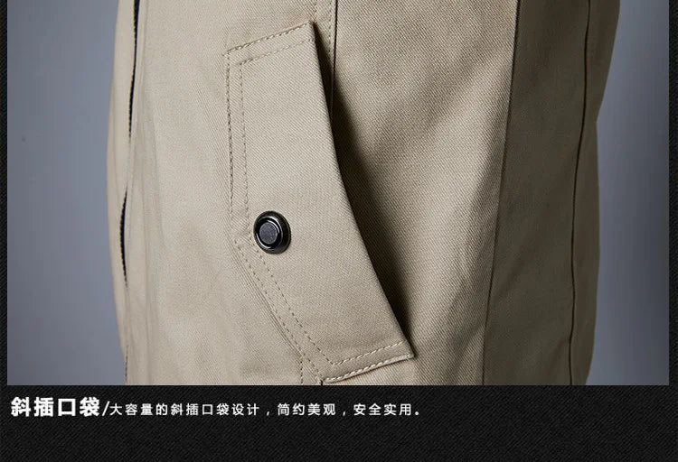 2023 Spring Autumn New Bomber Jacket Men Fashion Slim Windbreaker Jacket Coat Men Clothing Tactics Military Casual Jacket Men