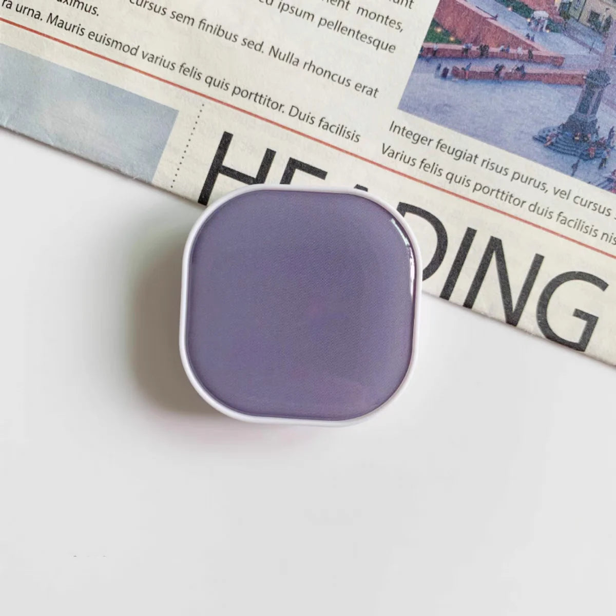 Cute Square Popping Sockets Grip Phone Holders Finger Ring Holder Griptok Stand Back Cover Clip Sticker Cellphone Accessories