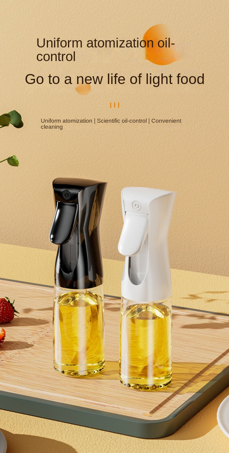 200/300/500 ML Oil Spray Pot Kitchen Household Edible Olive Oil Spray Bottle Atomized Misty Oil Tank Air Fryer Spray Bottle