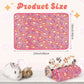 Soft Sleep Mat for Hamster Pet Pee Pad Puppy Kitten Blanket Bed Mat Guinea Pig Plush Mat Bed Small Animal Mat for Rabbit Hamster