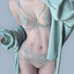 Pink Underwear for Women, Thin, Large Breasts, Small Breasts,, Anti-drooping, Ultra-thin Bra. Bra Set