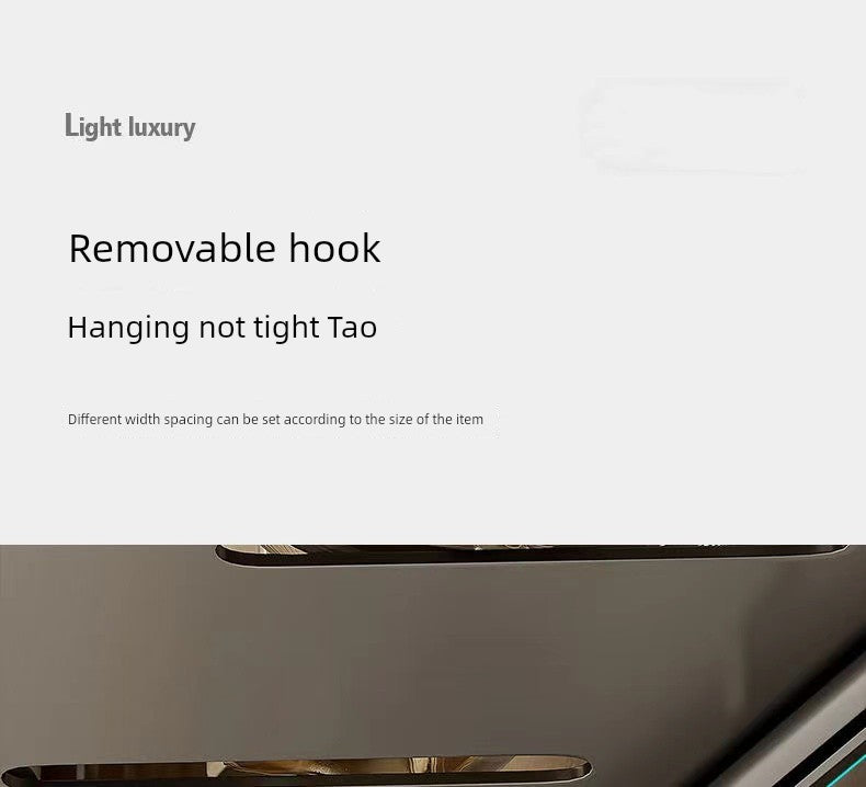 Bathroom Integrated Storage Rack Towel Rack Wall-Mounted Punch-Free Wall Bathroom Toilet Storage Washstand