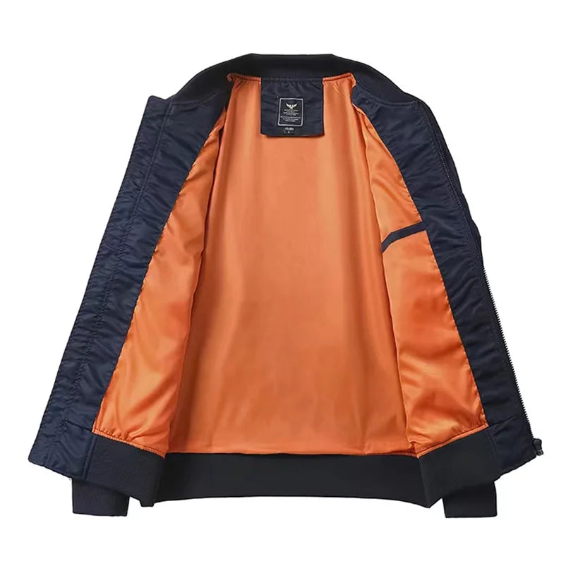 Spring Autumn Bomber Jacket Men Women Military Fly Jacket Varsity Baseball Flight Coat Mens Windbreaker Mens Clothing 2022