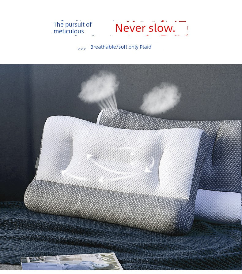 For Cervical Spine Pillow Cervical Support Improve Sleeping Support Stretch Straightening Reverse Bow Pillow One-Pair Package Sleep