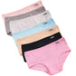 7Pcs Panties for Women Cotton Underwear Plus Size Sexy Briefs Girls Breathable Soft Lingerie Female Cute Solid Color Underpants