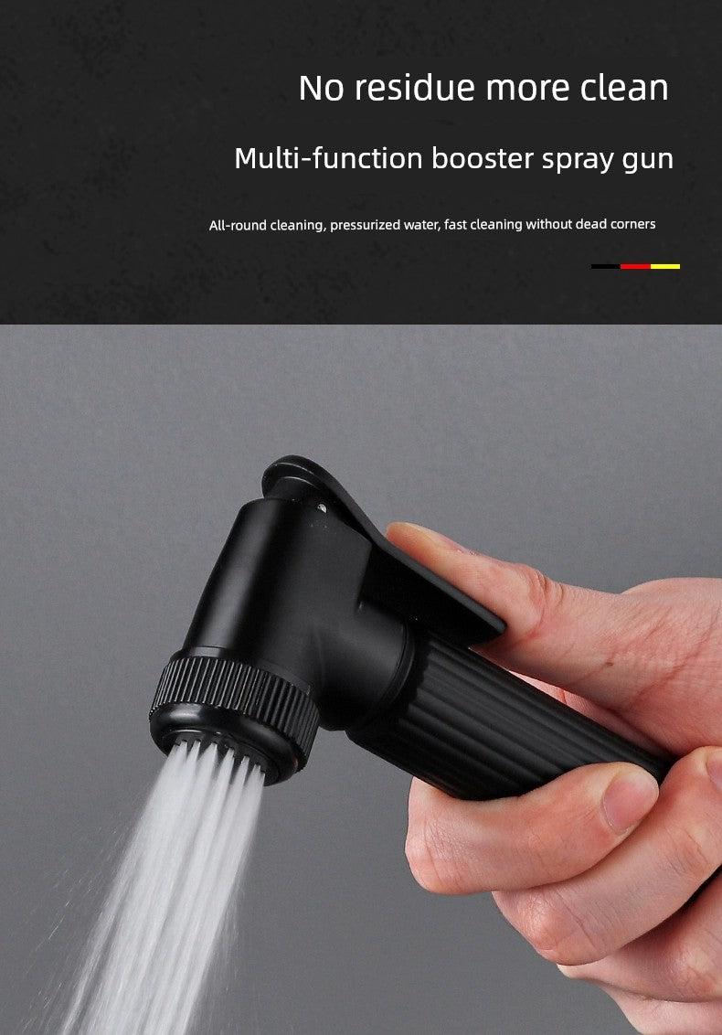 Copper Constant Temperature Black For Home Supercharged Shower Head