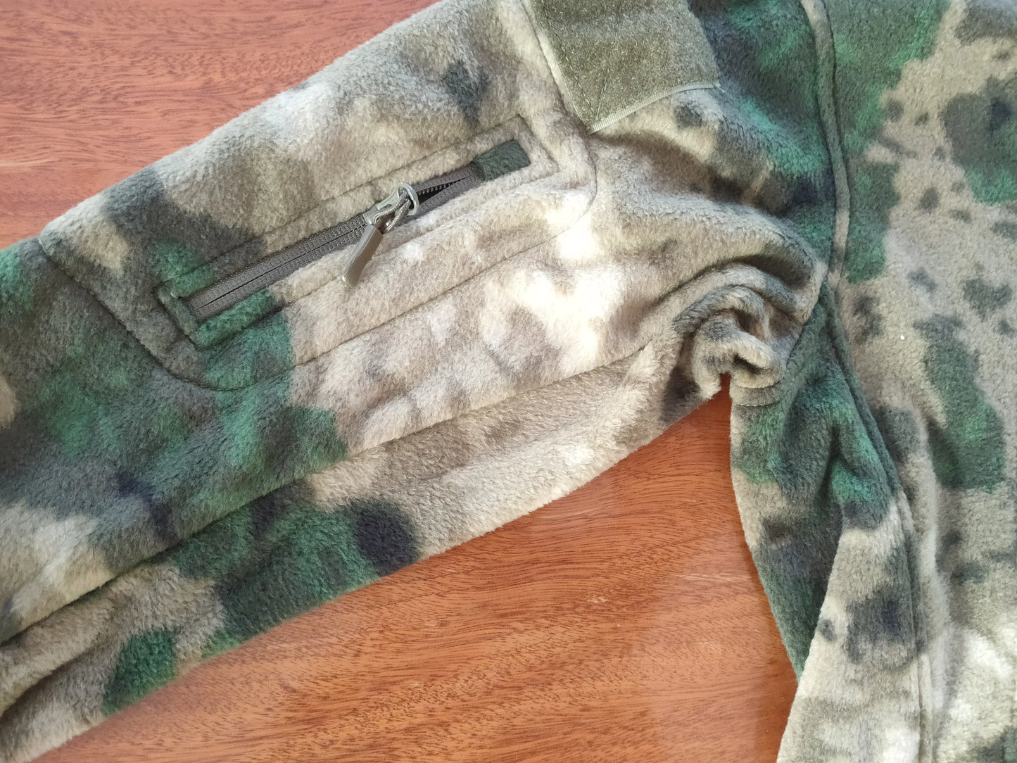 Fleece Hooded Camouflage Jacket Men Women Multi-Pockets Coat Outdoor Trekking Hiking Climbing Camping Tooling Clothes S-4XL