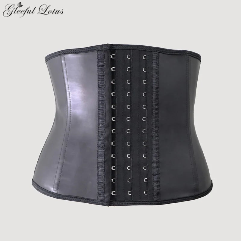 modeling strap short torso Latex waist trainer body shapewear Belt women Slimming Underwear XXS waist trainer sheath slimming