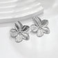 Uilz New Trendy Stainless Steel Butterfly Stud Earring Charm 18K Gold Plated High Quality Statement Waterproof Jewelry Gift