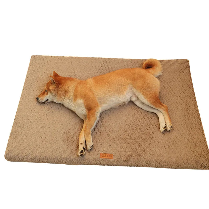 Pet Dog Mat Cushion Big Puppy Wear resistant Waterproof Mat House Medium Large Bed Dog Padding Accessories Supplies Sofa Carpet