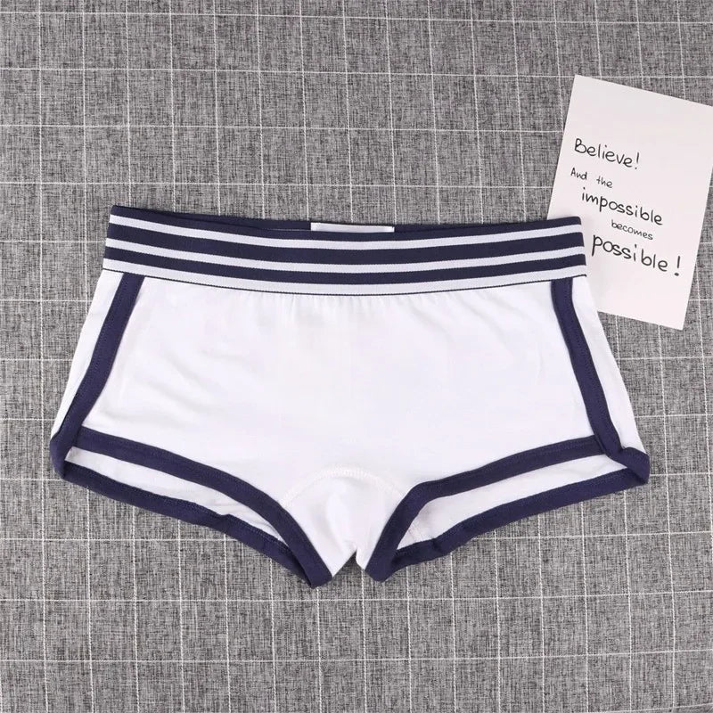 Underwear for Women Funny Female Boxer Shorts Cotton Boy Shorts Cute Girl Panties Breathable Womens Intimates