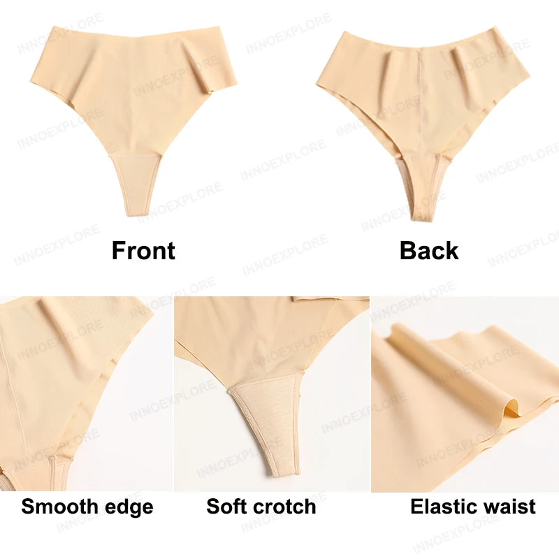 Women Gym Briefs Breathable Women Yoga Undies Traceless Underpants Elastic Lady Fitness Knicker Seamless Nylon Women Underwear