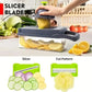 14/16 in 1 Multifunctional Vegetable Chopper Grate Food Handle Food Chopper Vegetable Slicer Dicer Cut Kitchen Items cocina