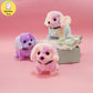 Plush Electric Puppy Simulation Pet Dog Can Walk Teddy Dog Golden Retriever Bichon Frize Dog Children Can Bark Run And Rock