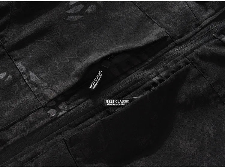 Men Heating Tactical Jacket Autumn Winter Warm Hooded Cotton Coat Camouflage Padded Clothes Outdoor Thermal Hiking Sports Jacket