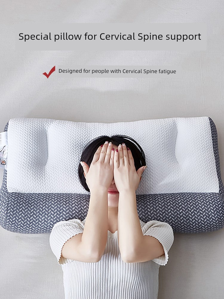 For Cervical Spine Pillow Cervical Support Improve Sleeping Support Stretch Straightening Reverse Bow Pillow One-Pair Package Sleep