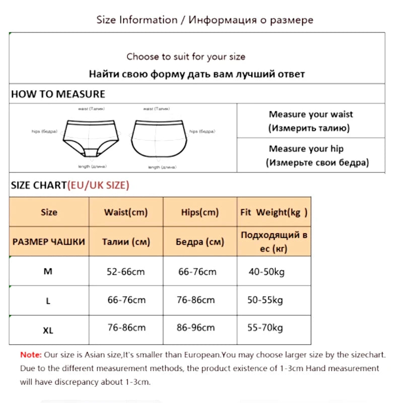 3PCS Women's underwear Physiological pants Cotton anti-side leakage cotton with breathable crotch period high belt pocket briefs