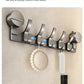 Drill-Free Shelf Bathroom Toilet Storage Hook Sucker