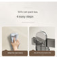 Retractable Bath Towel Rack Clothes Toilet Punch-Free Suction Cup