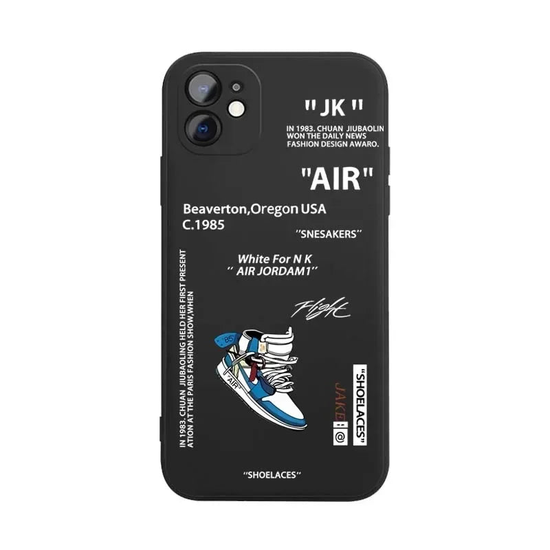 Liquid Silicone Trendy Phone Case for iPhone 16 15 14 11 12 13 Pro Max Shockproof Soft TPU Back Cover Cellphone Accessories