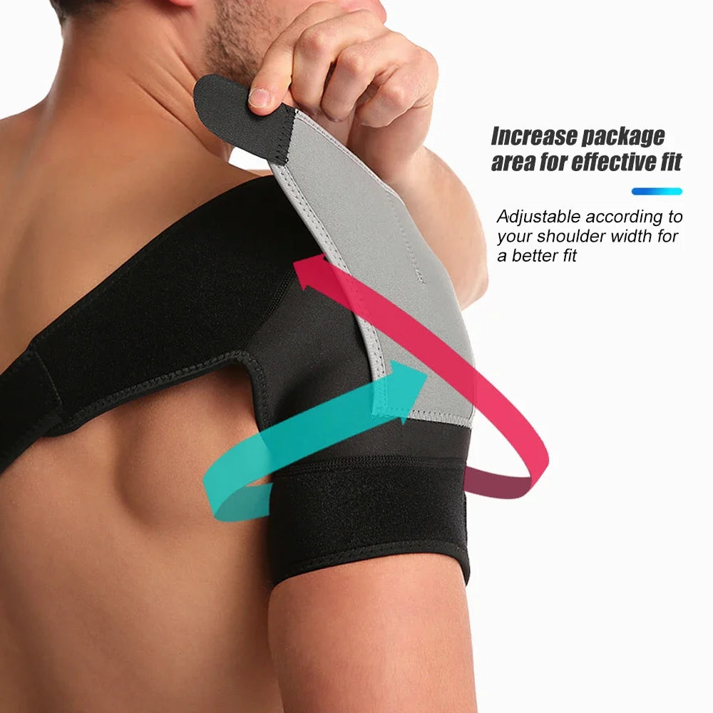 Shoulder Brace for Torn Rotator Cuff, Shoulder Pain Relief, Support & Compression, Sleeve Wrap for Shoulder Stability & Recovery