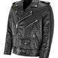 2024 Mens Fashion Leather Jacket Slim Fit Stand Collar PU Jacket Male Anti-wind Motorcycle Lapel Diagonal Zipper Punk Jackets