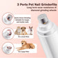 Electric Dog Cat Nail Grinder Rechargeable Pet Nail Trimmer Small Medium Large Dogs Cats Painless Paws Grooming Smoothing