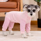 Puppy Dog Recovery Suit Abdominal Wound After Surgery Wear Prevent Licking Wounds Dog Pajamas Long Sleeve Prevent Shedding