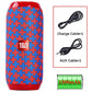 TG117 Portable Bluetooth Speaker Outdoor Wireless Woofer Free Call /FM/TF Card/USB Flash Drive Connect Mobile Phone/Tablet/TV