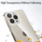 Luxury Transparent Case For iPhone 16 15 11 12 13 14 Pro Max Soft TPU Silicone For iPhone XR XS Max 8 Plus Back Cover Clear Case