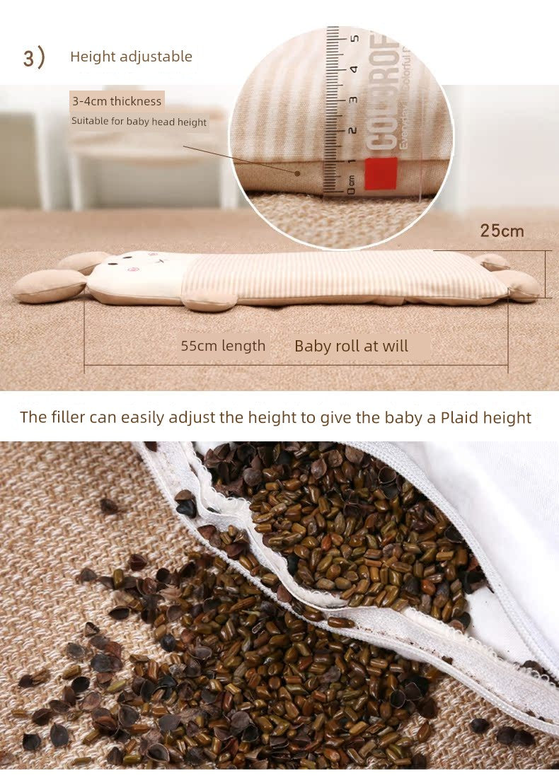 Xiaoerlang Colored Cotton Ketsumeishi Extended Baby Pillow