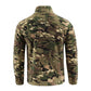 Mens Tactical Fleece Jacket Russian Camouflage US Military Work Coat Autumn Winter Outdoor Warm Zip Cardigan Jacket Inner Lining