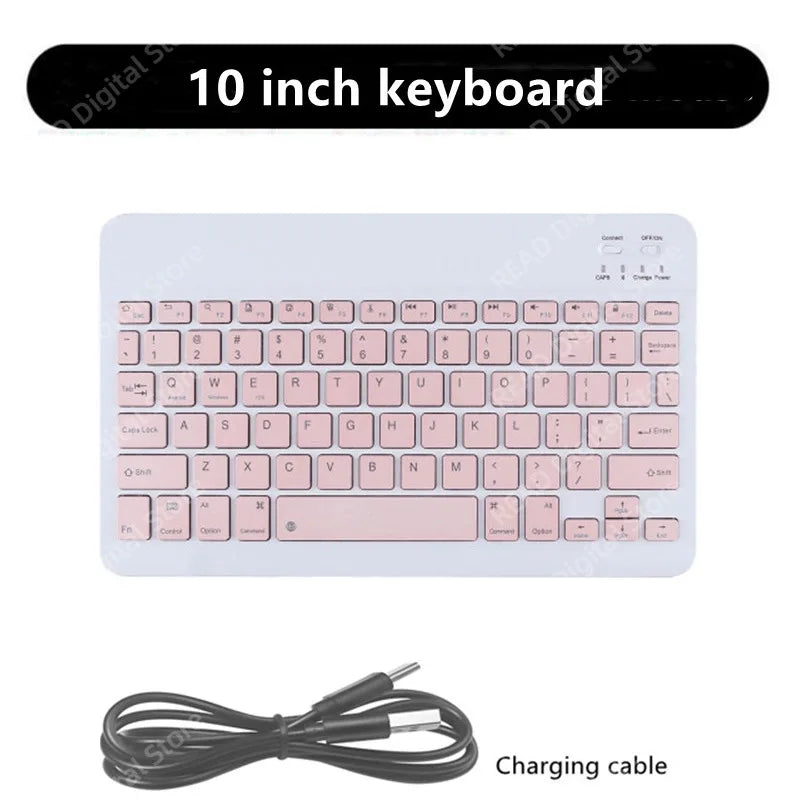 Bluetooth-compatible Keyboard and Mouse For iPad Xiaomi Tablet Mini Wireless Rechargeable Keyboard For Android IOS Windows