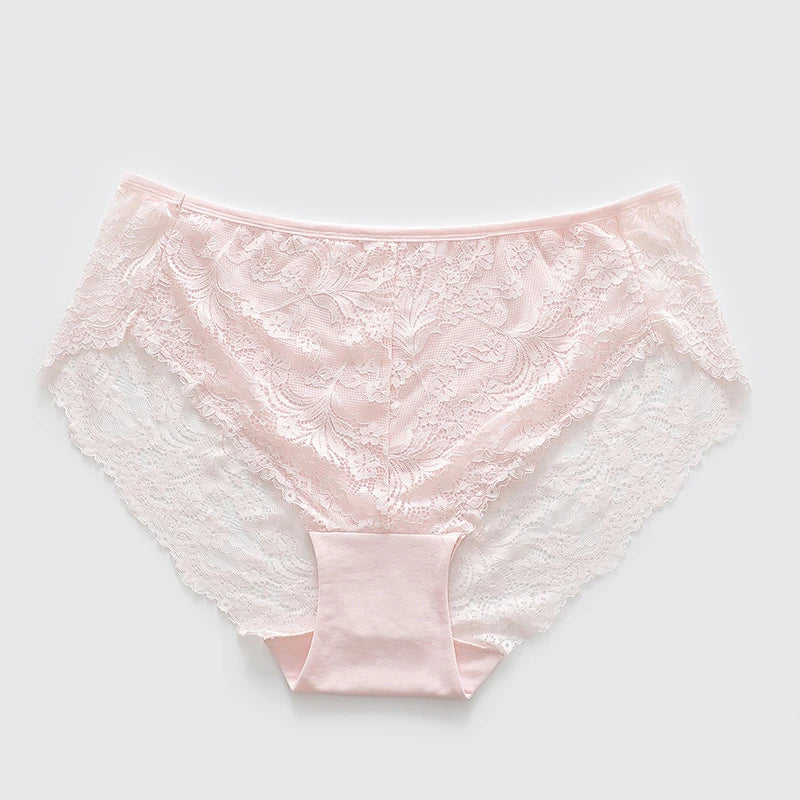 Underwear women cotton ropa interior femenina oversized lingerie lace soft calzones para mujer elegant seamless sexy panties new