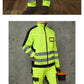 workwear mens jacket working cargo pants men High Visibility work suit with Reflective tapes