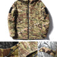 Men Heating Tactical Jacket Autumn Winter Warm Hooded Cotton Coat Camouflage Padded Clothes Outdoor Thermal Hiking Sports Jacket