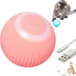 Power Ball Cat Toy, Interactive Cat Smart Ball Toy, Automatic Power Rolling Ball, Indoor Smart Pet Toy Ball with USB Charging