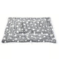 Pet Sleeping Mat Washable Plush Bed Mats for Cats  Blanket Pad Fleece Home Washable Warm Bear Pattern Blanket Pet Supplies
