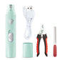 Electric Dog Cat Nail Grinder Rechargeable Pet Nail Trimmer Small Medium Large Dogs Cats Painless Paws Grooming Smoothing