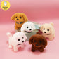 Plush Electric Puppy Simulation Pet Dog Can Walk Teddy Dog Golden Retriever Bichon Frize Dog Children Can Bark Run And Rock