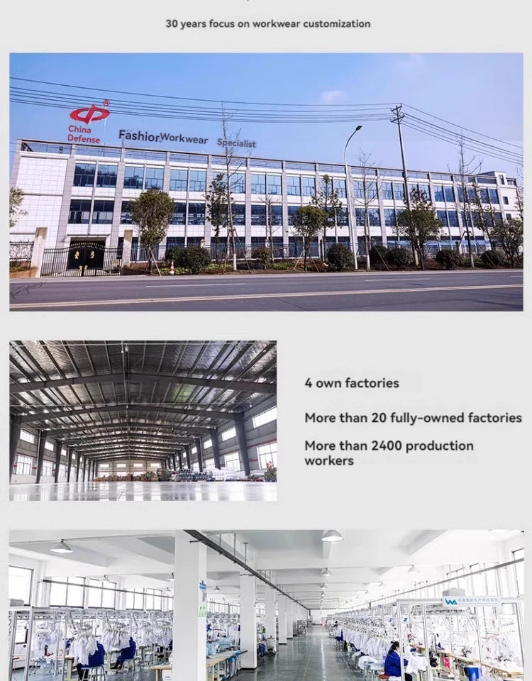 workwear mens jacket working cargo pants men High Visibility work suit with Reflective tapes