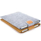 Felt Sleeve Slim Tablet Case Cover Bag for MacBooks Air Pro 11 13 15 Inch Solid Color Tablet Storage Bag