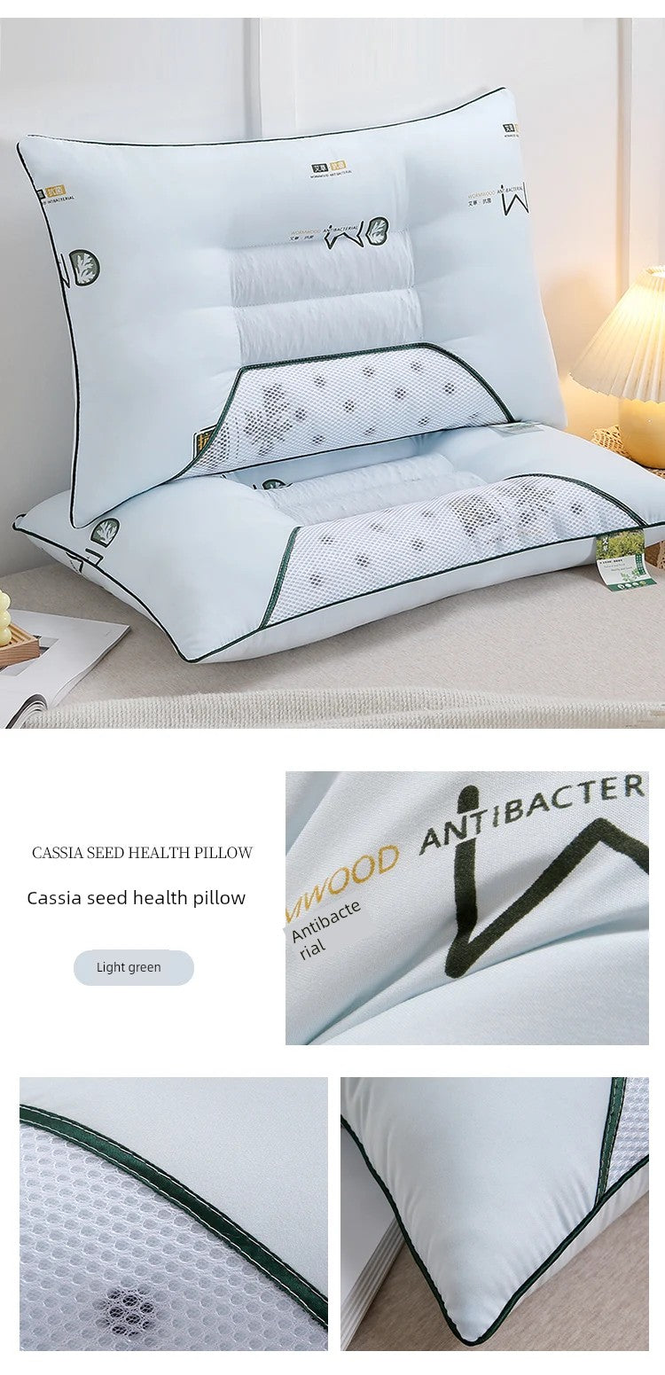 Send Pillowcase Argy Wormwood Ketsumeishi Pillow Case and Pillow Core Set For Home a Pair of Cervical Support for Sleeping Adults