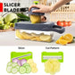 14/16 in 1 Multifunctional Vegetable Chopper Grate Food Handle Food Chopper Vegetable Slicer Dicer Cut Kitchen Items cocina