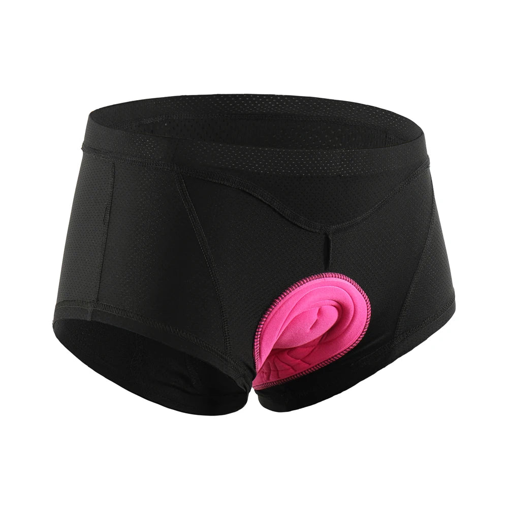 Women Bike Underwear 3D Gel Padded Bicycle Briefs MTB Cycle Biking Underwear Shorts